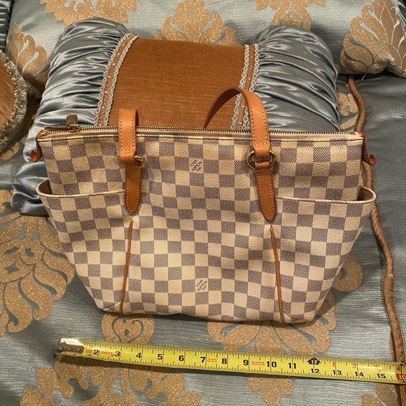 Louis Vuitton Damier Azur Totally Purse PM with original receipt - Picture 12 of 15